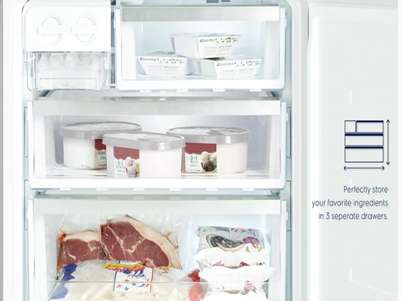 Tủ lạnh Electrolux Inverter 421 lít EBE4500B-G