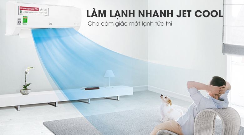Tính năng Jetcool trên LG V10ENW