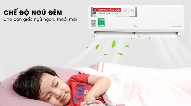 Chế độ ngủ đêm điều hòa V10ENW