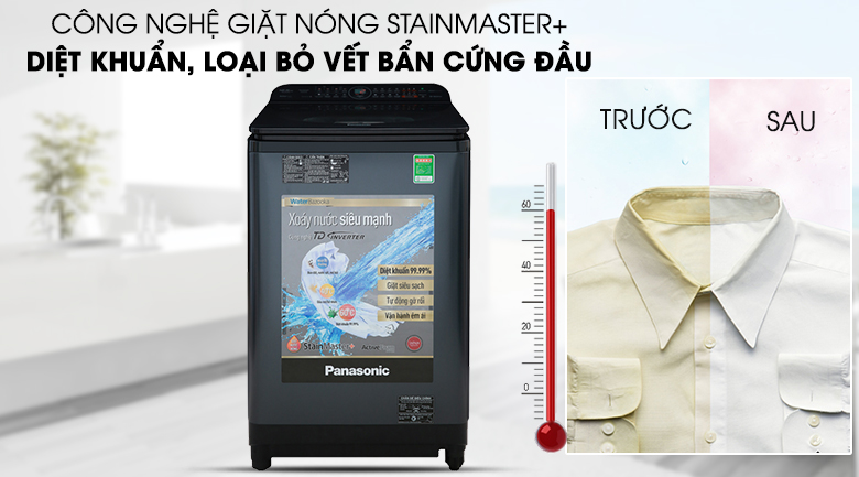 NA-FD12VR1BV với công nghệ stainmaster +