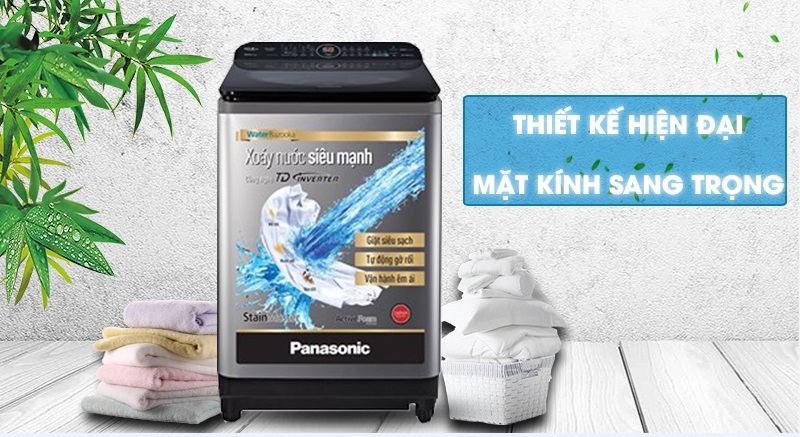 Máy giặt NA-FD12XR1LV thiết kế sang trọng
