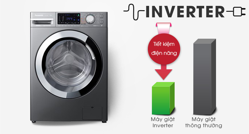 NA-V90FX1LVT tiết kiệm điện nhờ công nghệ inverter