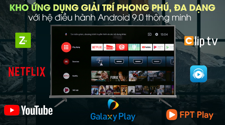 Android Tivi TCL 4K 43 inch L43A8-6