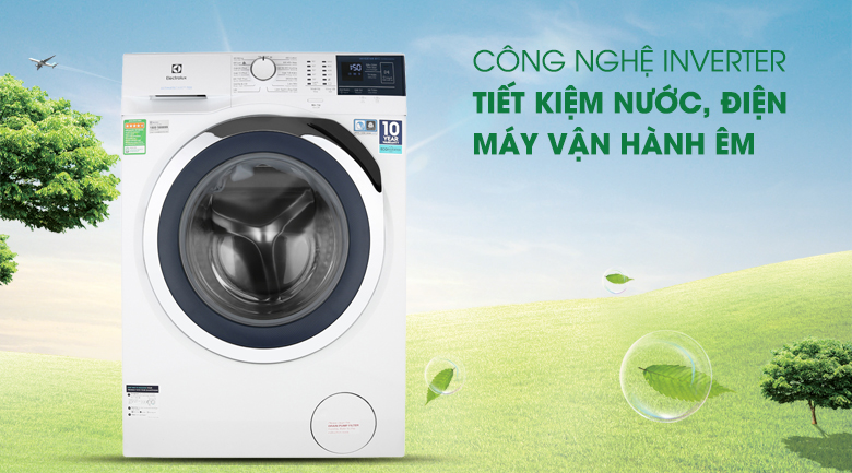 Máy giặt Electrolux Inverter 8 kg EWF8024BDWA