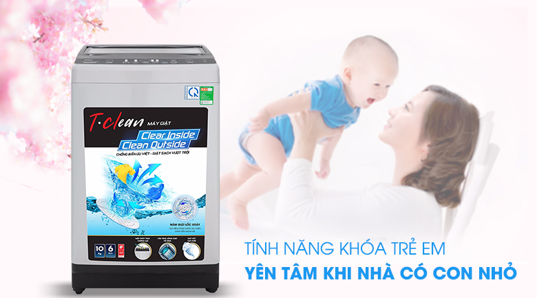 Máy giặt TCL 10 Kg TWA100-B302GM