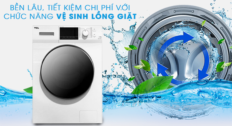 Máy giặt TCL Inverter 10 Kg TWF100-M14303DA03