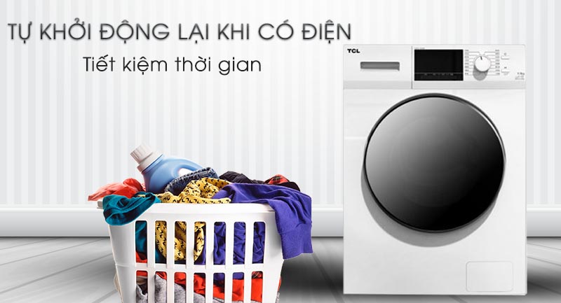 Máy giặt TCL Inverter 10 Kg TWF100-M14303DA03