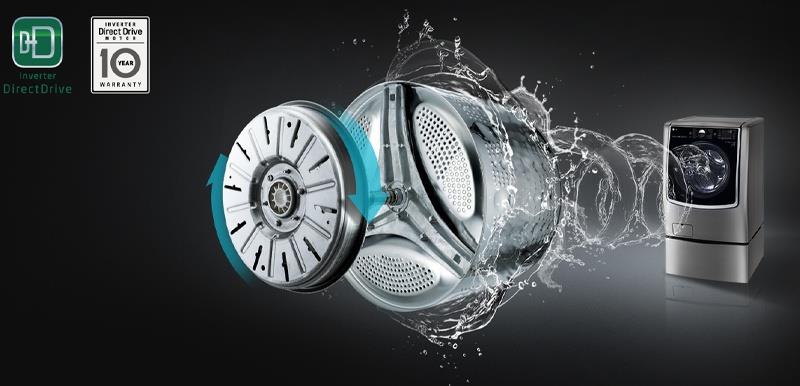 Máy giặt lồng ngang thông minh LG AI DD 9kg FV1409S3W