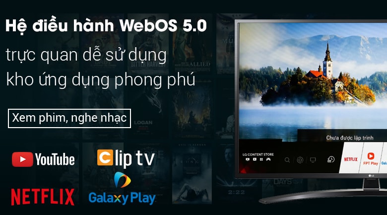 SMART TIVI LG 4K 43 INCH 43UN7400PTA