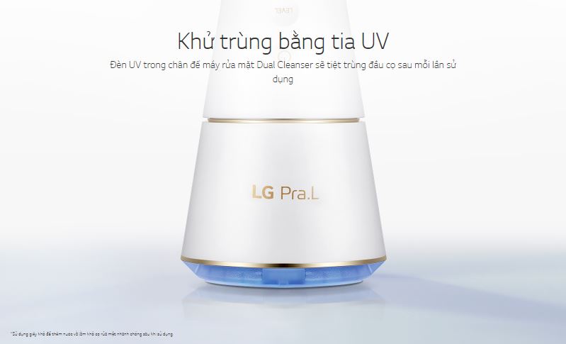 Máy Rửa Mặt Sạch Sâu Dual Cleanser Lg Pra.L Bcj2 Dual Motion Cleanser
