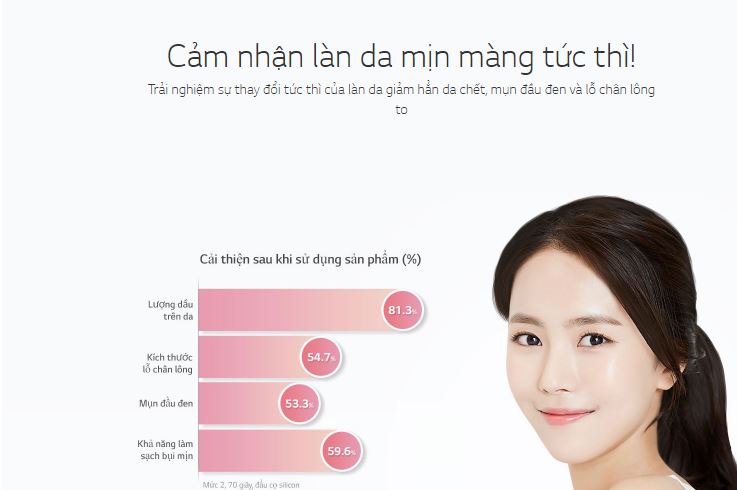 Máy Rửa Mặt Sạch Sâu Dual Cleanser Lg Pra.L Bcj2 Dual Motion Cleanser