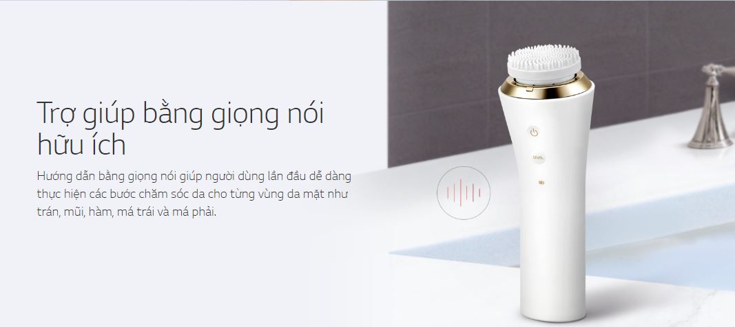 Máy Rửa Mặt Sạch Sâu Dual Cleanser Lg Pra.L Bcj2 Dual Motion Cleanser