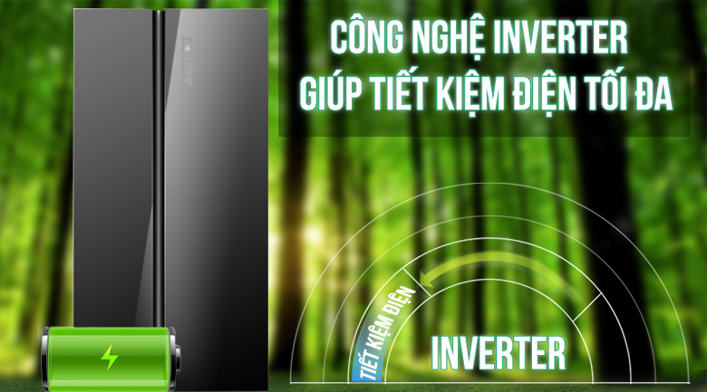 Tủ lạnh Midea Inverter 530 lít MRC-690GS
