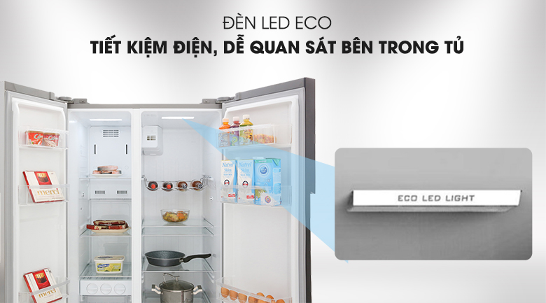 Tủ lạnh Midea Inverter 530 lít MRC-690SS