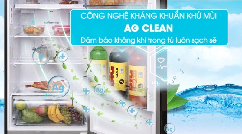 Tủ lạnh Panasonic 167 lít 2 cánh Inverter BA189PKVN