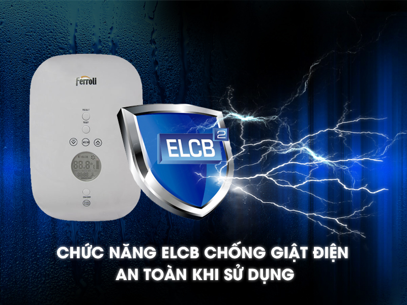 Máy nước nóng Ferroli DIVO SDP 4.500W