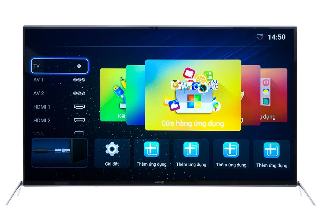 Smart Tivi Asanzo Kính Cường Lực 55 inch 55SK900