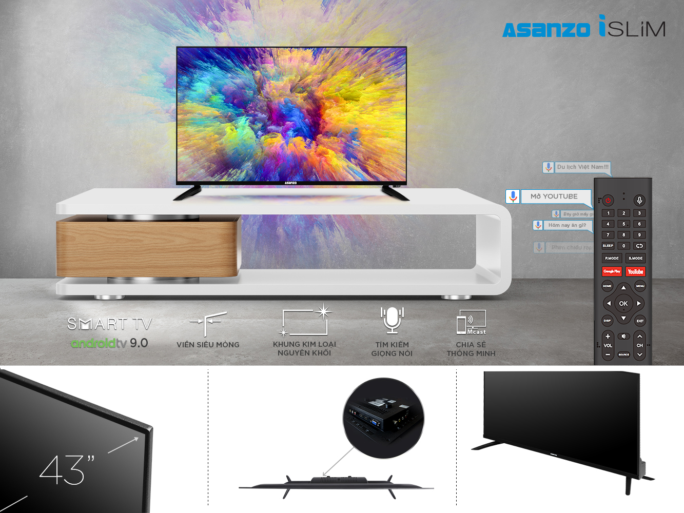 Smart TV iSLIM 43” – 43SL800