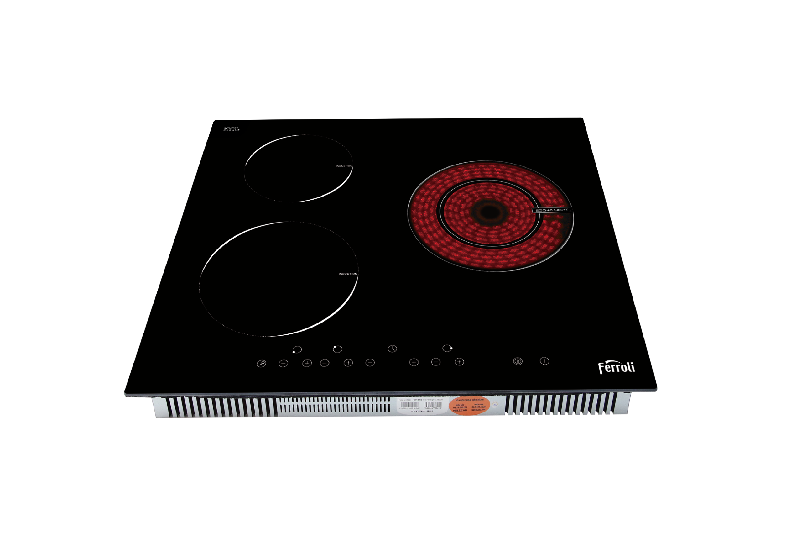 BẾP BA TỪ – HỒNG NGOẠI IC6600BN