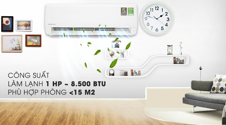 Máy lạnh Aqua Inverter 1HP AQA-KCRV9WNZ