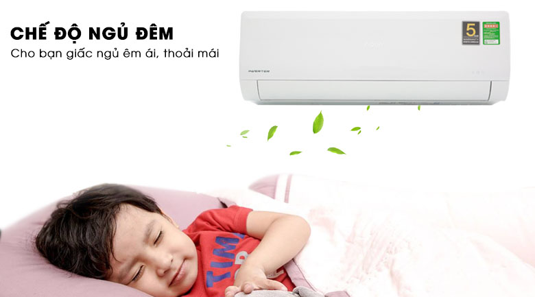 Máy lạnh Aqua Inverter 1HP AQA-KCRV9WNZ