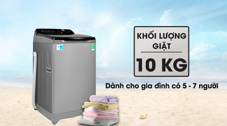 Máy giặt Aqua 10 Kg AQW-FR100ET S
