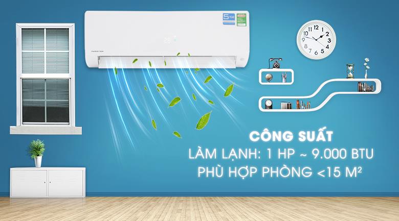 Điều hòa Aqua 1 chiều Inverter 9000BTU AQA-KCRV9F