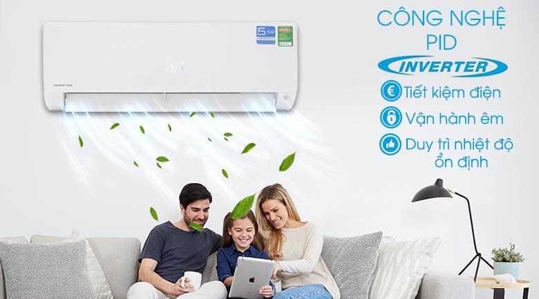 Điều hòa Aqua 1 chiều Inverter 9000BTU AQA-KCRV9F