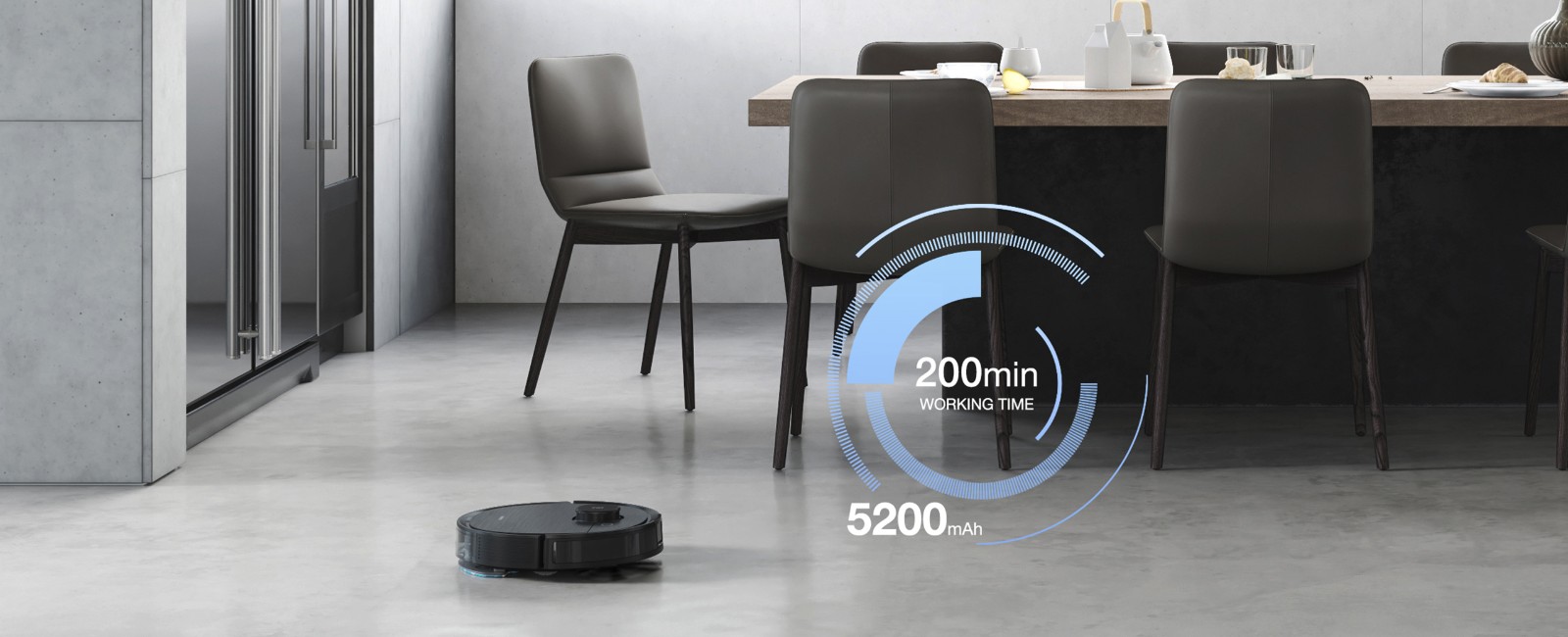 Robot hút bụi lau nhà Ecovacs Deebot T8 Aivi Plus