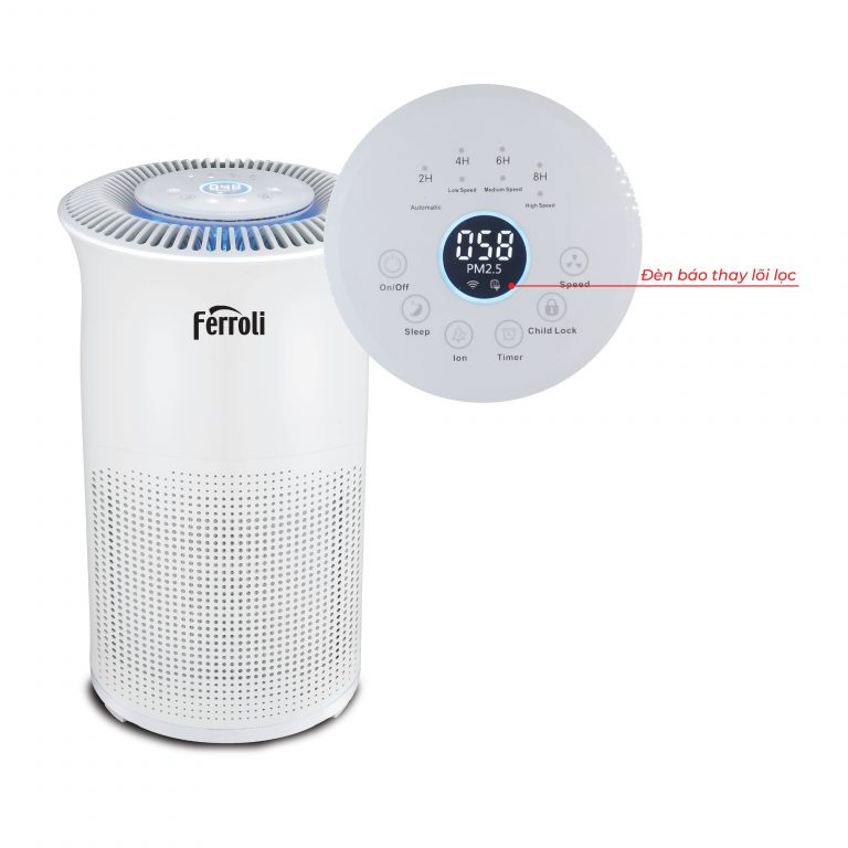 Máy lọc không khí và tạo ionizer Ferroli FAP-60D