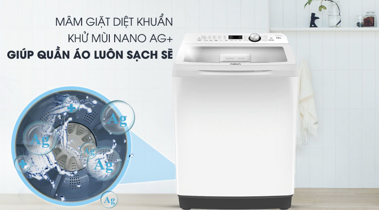 Máy giặt Aqua 10 Kg AQW-FR100ET W