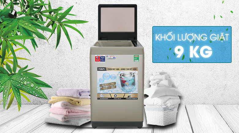 Máy giặt Aqua 9 Kg AQW-U91CT N