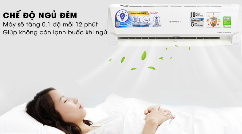 Máy lạnh Sharp Inverter 1.5 HP AH-X12VEW