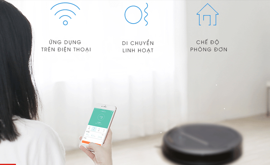 Robot Hút Bụi, Lau Nhà Ecovacs DD35