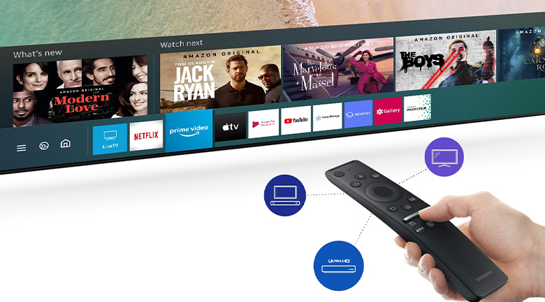 Smart Tivi Màn Hình Xoay The Sero QLED Samsung 4K 43 inch QA43LS05T