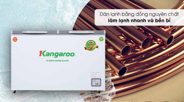 Tủ đông Kangaroo 327 lít KG498KX2