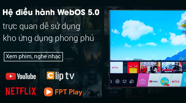 Smart Tivi NanoCell LG 4K 50 inch 50NANO79TND
