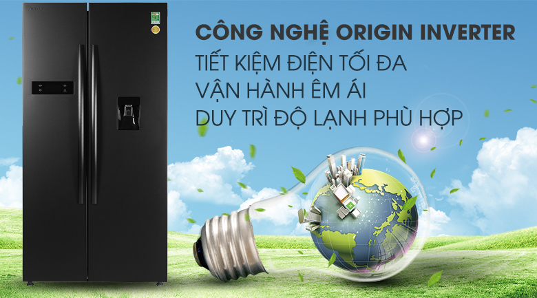 Tủ lạnh Toshiba Inverter 513 lít GR-RS682WE-PMV(06)-MG