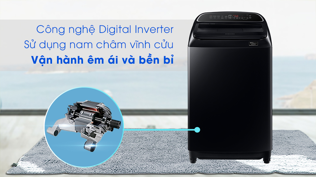 Máy giặt Samsung DD Inverter 11kg WA11T5260BV/SV 