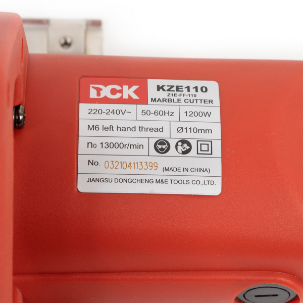 Máy cắt gạch chạy điện DCK - KZE110 (1)