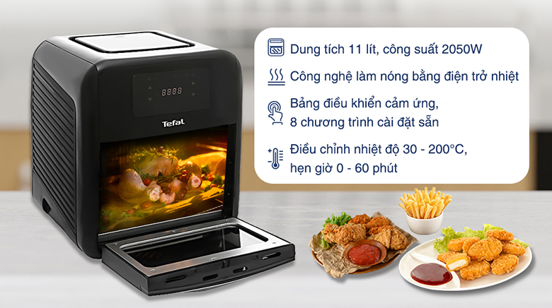 Nồi chiên không dầu Tefal FW501815 Dung tích 11L