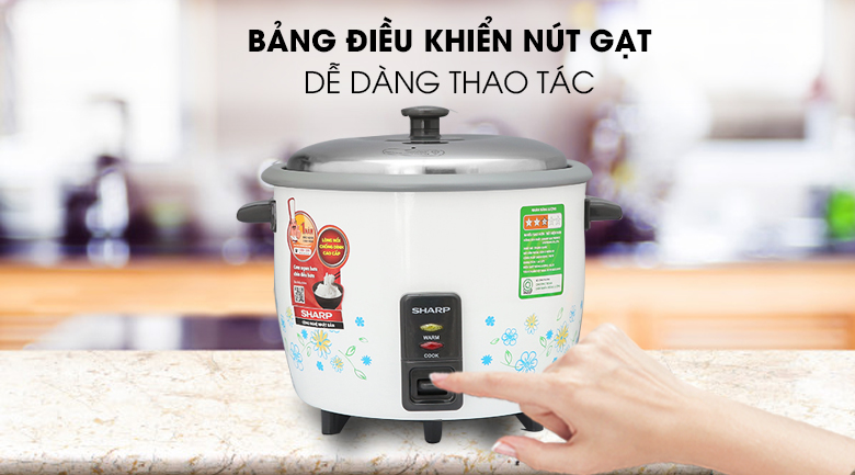 Nồi cơm nắp rời Sharp KSH-218SNV-SF 1.8 lít