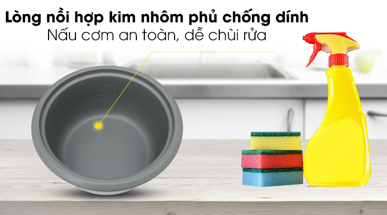 Nồi cơm nắp rời Sharp KSH-218SNV-SF 1.8 lít