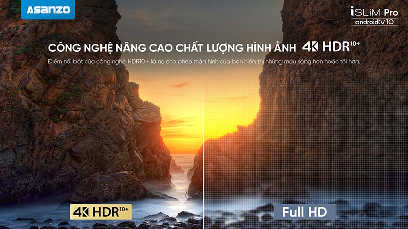 Smart Tivi Asanzo LED 4K 65 Inch 65EX8