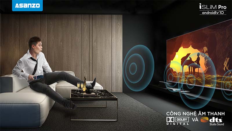 Smart Tivi Asanzo LED 4K 65 Inch 65EX8