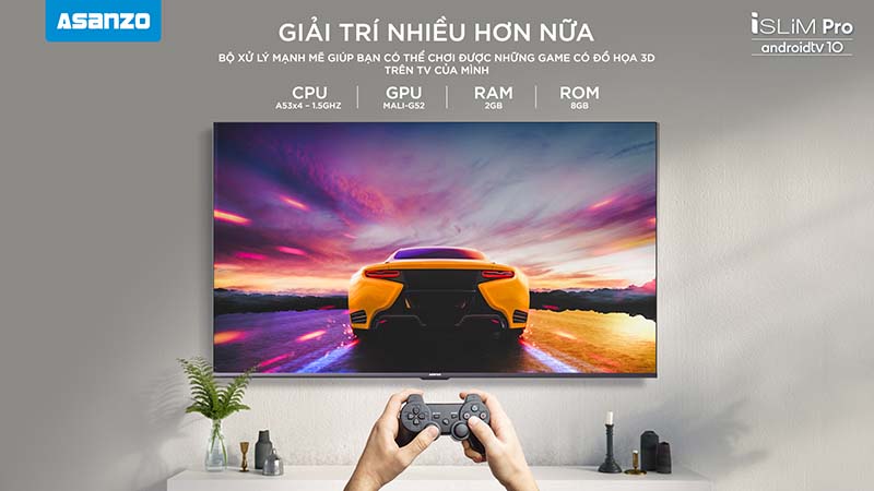 Smart Tivi Asanzo LED 4K 65 Inch 65EX8
