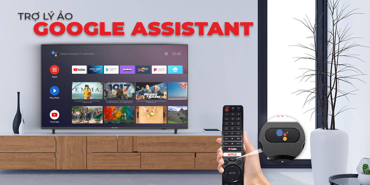 Android Tivi Sharp 65 inch 4K 4T-C65DJ3X