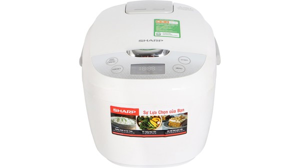 Nồi cơm điện tử Sharp KS-COM185EV-SL – 1.8L