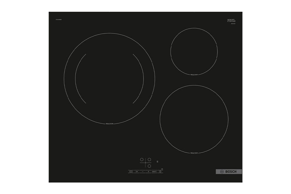 Bếp từ 3 vùng nấu lắp âm Bosch PUJ61RBB5E