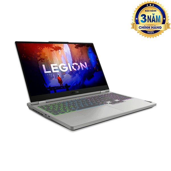 Máy tính xách tay Lenovo Legion Gaming 5 15ARH7 (Ryzen 7 6800H/ 16GB/ 512GB SSD/ Nvidia GeForce RTX 3050Ti 4Gb GDDR6/ 15.6inch Full HD/ Windows 11 Home/ Storm Grey/ Aluminium/ 3 Year)